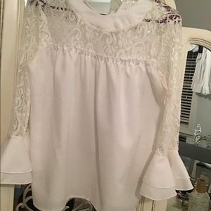 Beautiful bell sleeve blouse